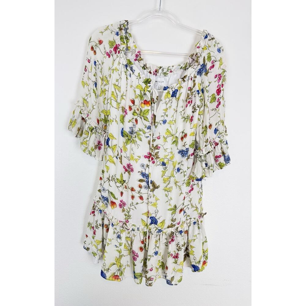 Milly Floral Mini Dress - Multicolor